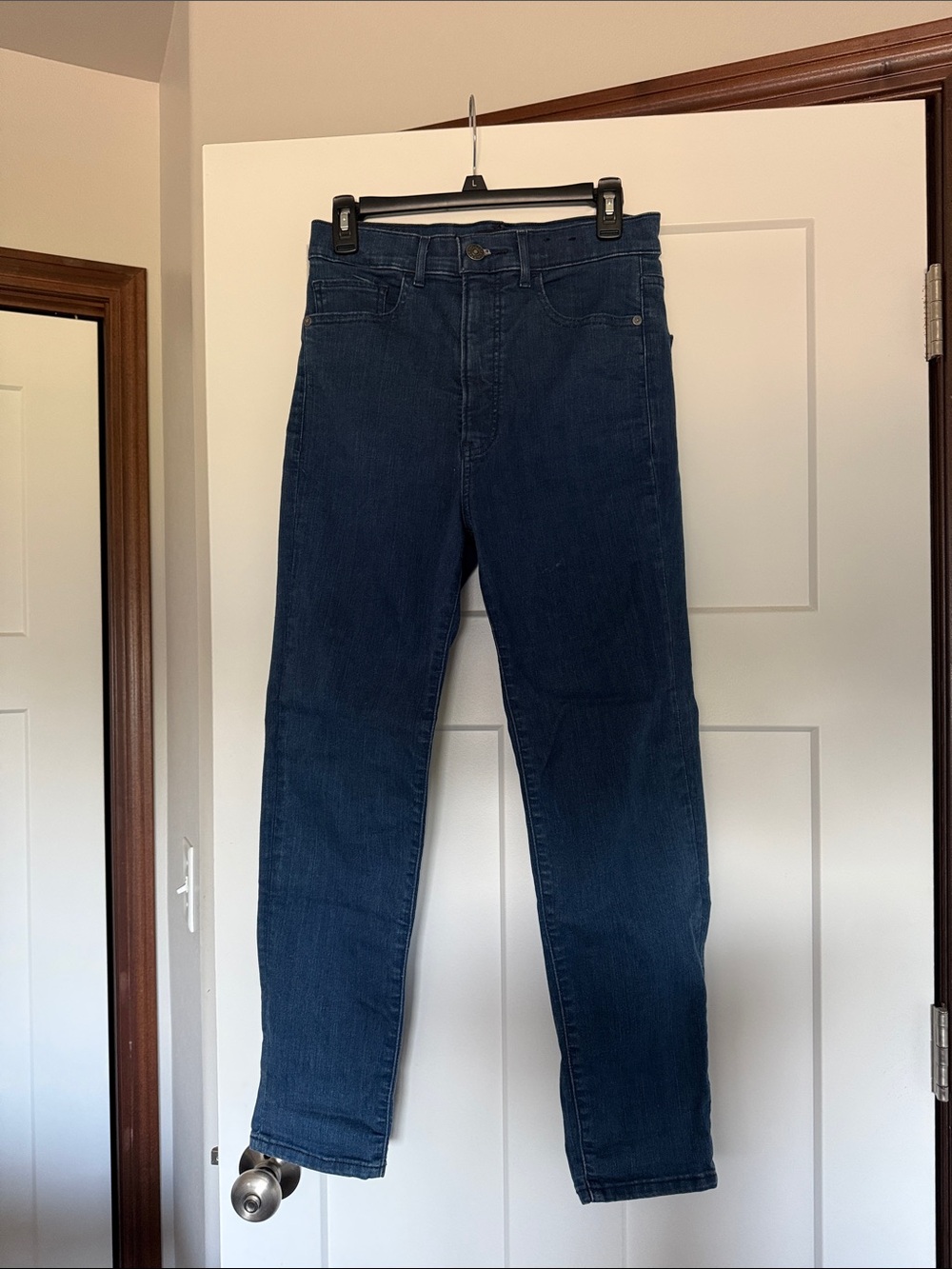 Express High-Rise Women's Dark Blue Jeans